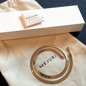 Bold Herringbone Chain Necklace